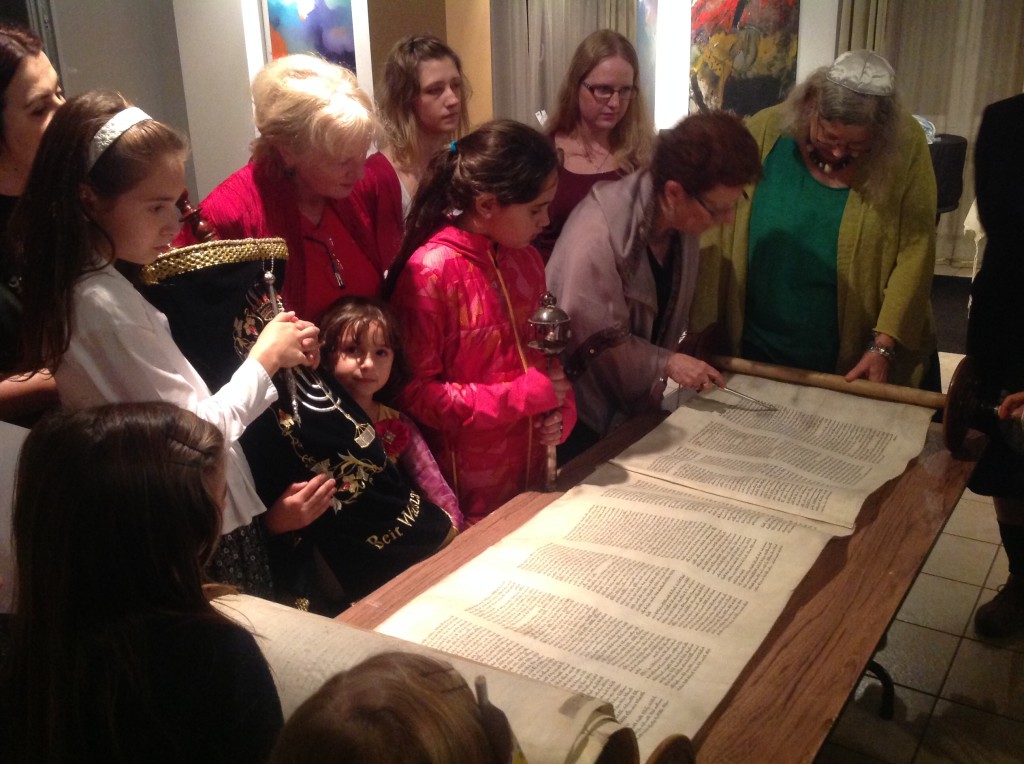 Reading from the end of the Torah