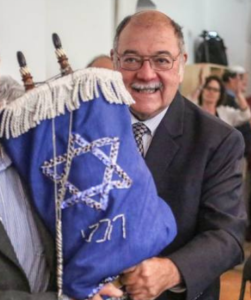 Rabbi Haim-carrying Torah