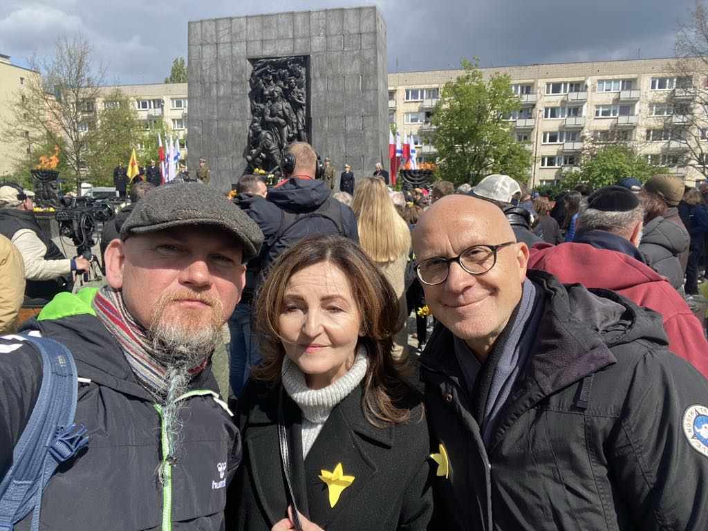 81st anniversary of the Warsaw Ghetto Uprising -photo